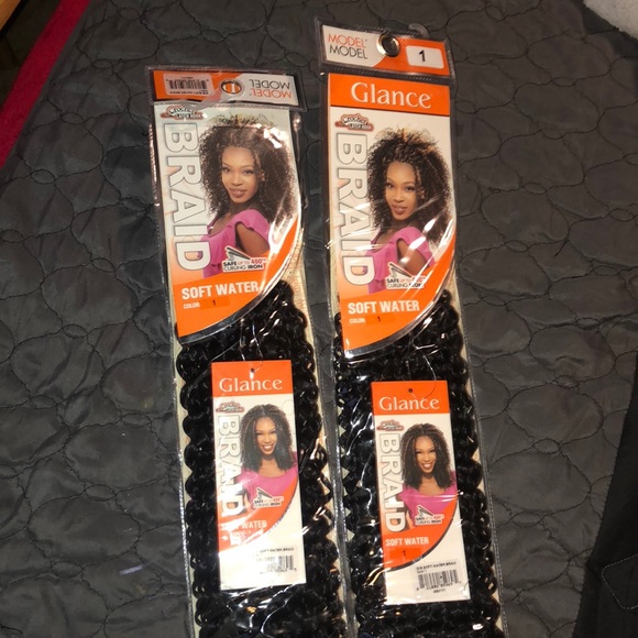 Glance braid hair 2 pacs - Picture 1 of 3